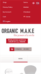 Mobile Screenshot of organicmake.com